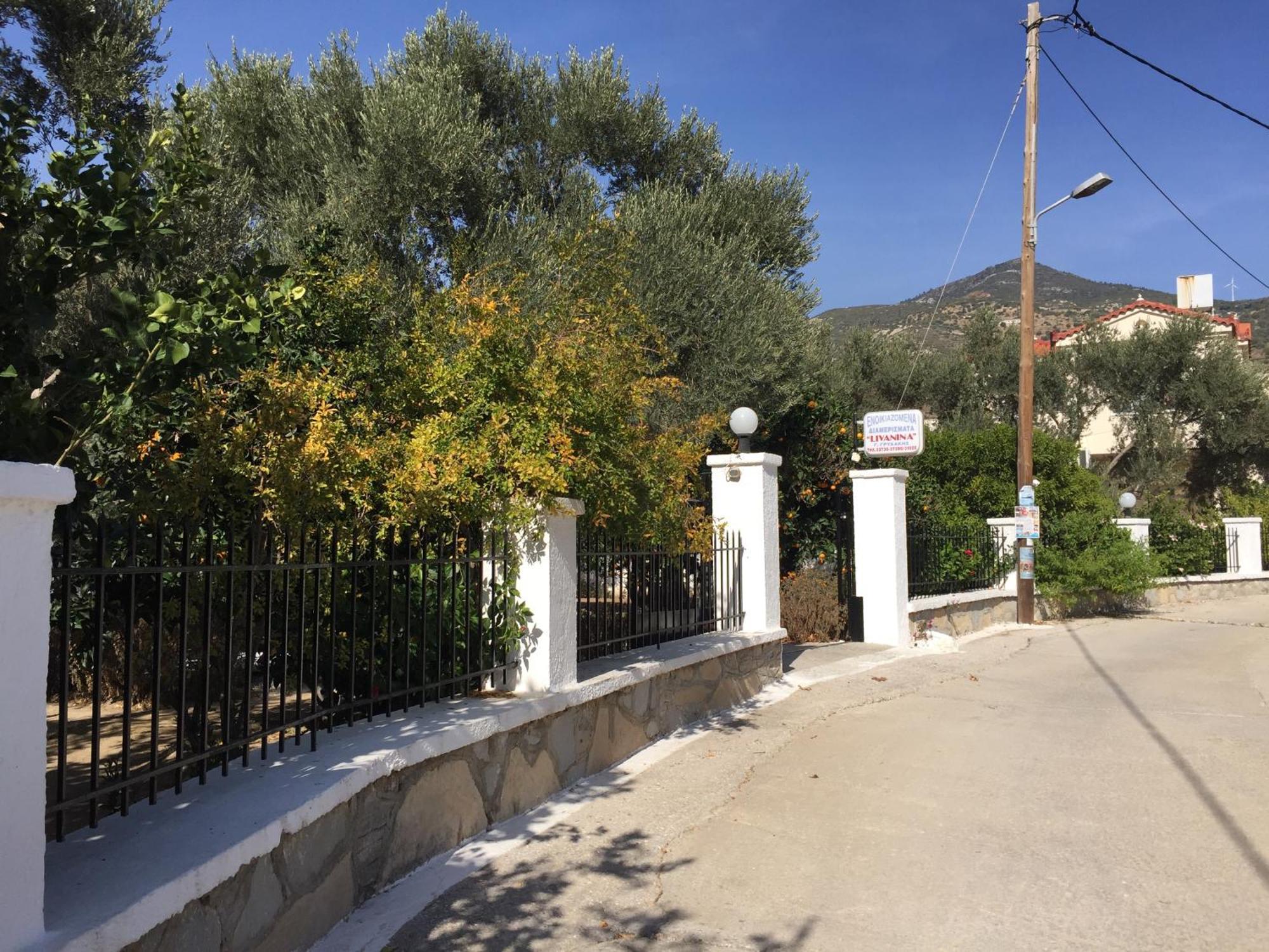 Livanina Apartments Kampos Marathokampou Bagian luar foto